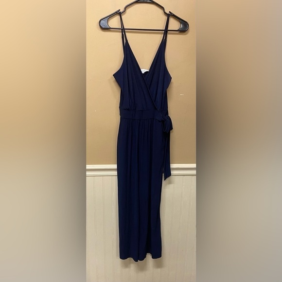 Gilli Stitch Fix Rica Knit Crop Jumpsuit Blue Size S NWT - Picture 1 of 7